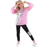 Denokids Leo Kız Çocuk Tayt T-shirt Takım