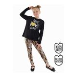 Denokids Love Kız Çocuk T-shirt Tayt Takım