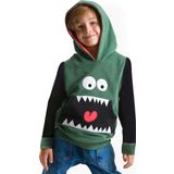 Denokids Obur Kapüşonlu Kanguru Cepli Erkek Çocuk Sweatshirt