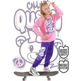 Denokids Queen Bear Kız Çocuk Eşofman Takım - 3 Yaş - Pembe