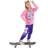 Denokids Queen Bear Kız Çocuk Eşofman Takım - 5 Yaş - Pembe