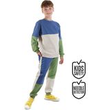 Denokids Renk Bloklu Erkek Çocuk Eşofman Takım Uzun Kol Lastikli Paça Çok Renkli 7 Yaş