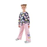 Denokids Sevimli Kediler Kız Çocuk Eşofman Takım