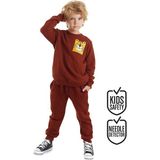 Denokids Tiger Erkek Çocuk Eşofman Takım - 2 Yaş - Bordo