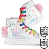 Denokids Unicorn Hologramlı Renkli Kız Sneakers