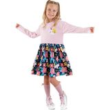 Denokids Unique Kız Çocuk Elbise - 5 Yaş - Pembe