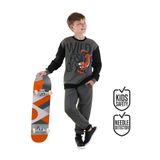 Denokids Wild Oversize Erkek Çocuk Gri Eşofman Takım