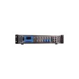 Denox DYZ-60 3 Mic 2 Line Giriş 6 Bölge 60 W 100V Mikser Amfi