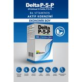 Dens Delta Naturel Delta P5P I Sıvı B6 Vitamini Aktif Formu (Piridoksal-5-Fosfat) 10 mg/1 ml – Ekoboy 300 ml – Ölçekli