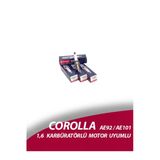 Denso Ateşleme Bujisi Takım QJ16AR-U Toyota Corolla 1,6 Karbüratörlü Uzun Paso 1988-1994 AE92/AE101