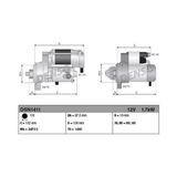 Denso DSN1411 Sarj Dinamosu Range Rover Sportevoque 2.0d LR070690
