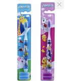 Denta 2 Parça Renkli Çocuk Diş Fırçası Yumuşak Kıllar ile Eğlenceli Temizlik