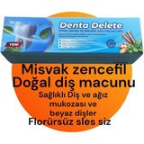 Denta Delete Mısvak Zencefıl Dıs Macunu 75 ml - Abanoz