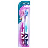 Denta Dil Temizlemeli Diş Fırçası Yumuşak 1+1
