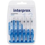 Dentaid N31189 Interprox 4g 6 Adet Mavi Conical Blister Arayüz Fırçası