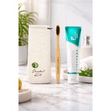Dental Kit - Opalescence Sensitivity Relief Hassas Dişler Için Beyazlatıcı Diş Macunu 133 gr + Bambu Diş Fırçası - Yeşil