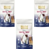Dental Twist Biftekli Diş Sağlığı Köpek Ödülü 120 Gr X 3 Adet