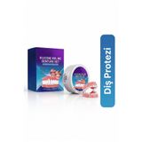 Dental White Silikon Protez Diş Yapım Seti Gerçek Diş Eti Görünümlü Geçici Diş Protezi, Evde Kullanım