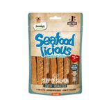 Dentalight Seafood Licious Kurutulmuş Somonlu 70 gr Şerit Köpek Ödül Maması
