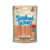 Dentalight Seafood Licious Kurutulmuş Somonlu Fileto 70 gr Köpek Ödül Maması