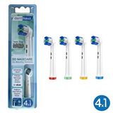 Denthauz 3D Maxcare - 3 Boyutlu Temiizlik Oral-B Uyumlu Diş Fırçası Başlığı - 4 Adet Yedek Başlık