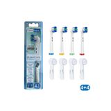 Denthauz 3D Maxcare - 3 Boyutlu Temiizlik Oral-B Uyumlu Diş Fırçası Başlığı + Fırça Koruma Kapağı