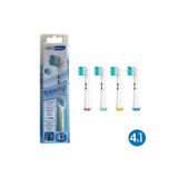 Denthauz Comfy - Klasik Yumuşak Oral-B Uyumlu Diş Fırçası Başlığı - 4 Adet Yedek Başlık