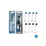Denthauz Kombo Set 3D Maxcare + Charcoal Yumuşak Oral-B Uyumlu Yedek Diş Fırçası Başlıkları