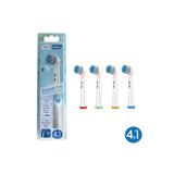 Denthauz Sensetive - Ekstra Yumuşak Oral-B Uyumlu Diş Fırçası Başlığı - 4 Adet Yedek Başlık
