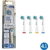 Denthauz x Cross - Kusursuz Temizlik Oral-B Uyumlu Diş Fırçası Başlığı - 4 Adet Yedek Başlık