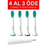 DentiGo Diş Fırçası Başlığı - Philps Uyumlu - 4’lü Set