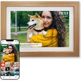 Denver Dijital Fotoğraf Çerçevesi 15,6 Inç Full Hd, Frameo, Açık Ahşap
