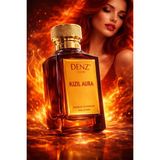 Denz Kızıl Aura Klasik First touch misk amber cesur cürretkâr %40 Esans Oranı Extrait Kalite Cezbedici Kadın Parfümü Kalıcılık - 100 ml