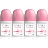 Deotak 4x35 ml Invisible Bayan Roll-on Deodorant