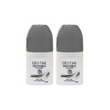 Deotak Invisible Erkek Roll-On Deodorant 35 Ml X 2 Adet