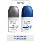 Deotak Invisible For Men Roll-On Deodorant 35 Ml Orıgınal For Men Roll On Deodorant 35 Ml