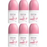 Deotak Invisible Kadın Roll-On Deodorant 6 x 35 ML