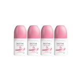 Deotak Invisible Roll-On 35ML Kadın, 4'lü Set