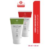 Deotak Krem Deodorant 2' li Set - Classic Koruma 35 ml ve Plus Çay Ağacı Yağı Koruma 35 ml
