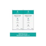 Deotak Krem Deodorant Fresh, Unisex, 35ml x 2 Adet
