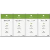 Deotak Krem Deodorant PLUS 4 Adet 35 ml Unisex Tea Tree Oil İçerikli Pudrasız Etkili Koruma