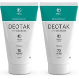 Deotak Mentol Ferahlığı 7 Güne Kadar Etkili Krem Deodorant 35 ml (2 paketi)
