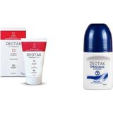 Deotak Normal Ciltler İçin Klasik Krem Deodorant (35 ml) x Deotak Erkekler için Original Roll-On Deodorant (35 ml)