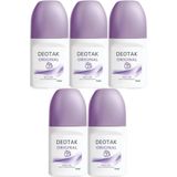 Deotak Original 35 ml 5 Adet Kadın Roll-On