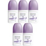 Deotak Original Roll-On 35ML, Kadın, 5'li Set