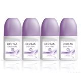 Deotak Original Roll-On 4x35 ml Erkek Deodorant