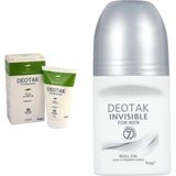 Deotak Plus Krem Deodorant 35 ml 1 Paket(1 x 35 Ml) x Erkekler Için Invisible Roll-On Deodorant (35 Ml) - Option-1