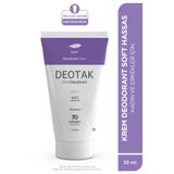 Deotak Soft Hassas Koruma 7 Güne Kadar Etkili Krem Deodorant 35 Ml