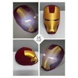 DEOZ3D Iron Man Helmet - Marvel Esinli Kask - Dekoratif Koleksiyon ve Cosplay Ürünü