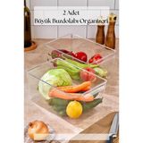 Depa 2 Li Buzdolabı Organizeri & Buzdolabı Düzenleyici 6 Lt